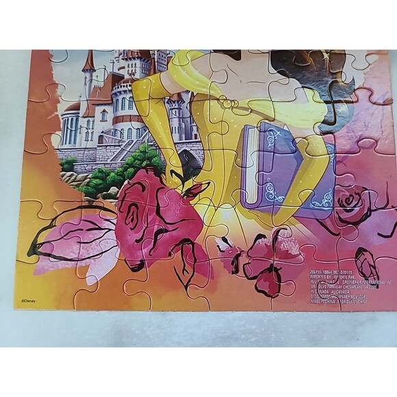 Belle Disney Princess Puzzles Cardinal 48 Piece Puzzle Open - Picture 6 of 10